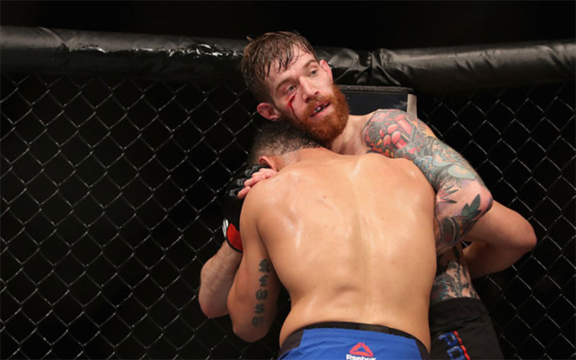 ufC Fighter Devin Powell
