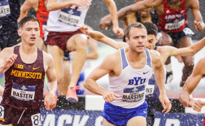 Runner's Balls Fall Out During Race